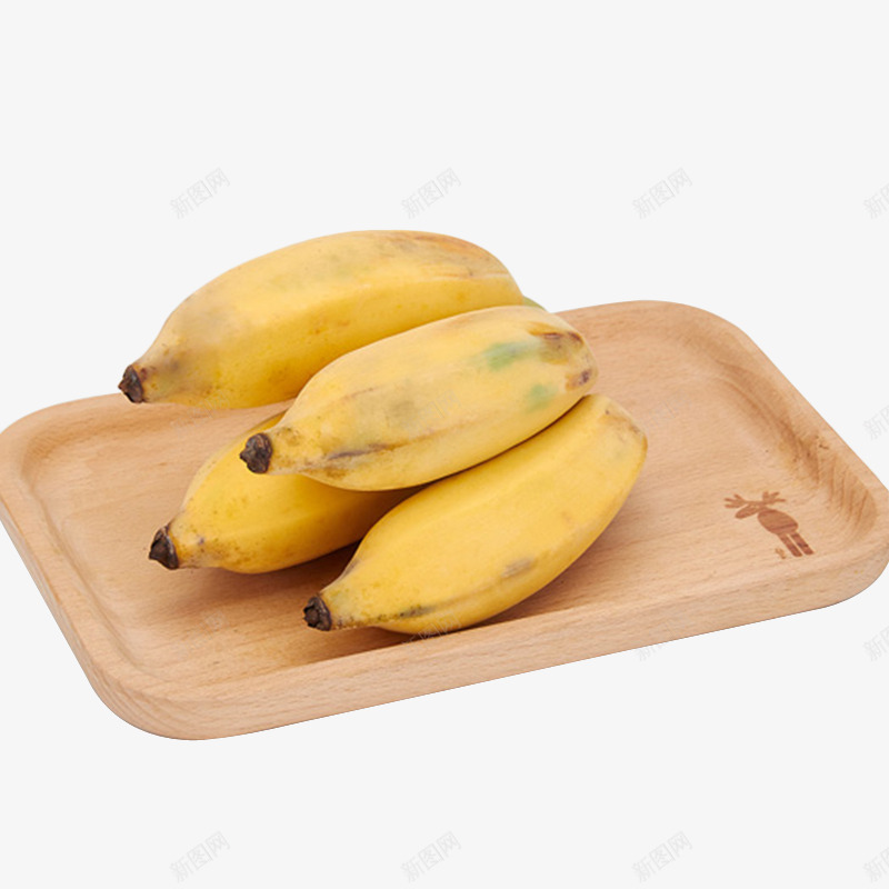 清新水果盘里的小米蕉实物png免抠素材_新图网 https://ixintu.com 亚热带 健康营养 小米蕉 果盘 水果盘 美味 美食 芭蕉 香蕉