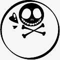 漫画骷髅印章水印png免抠素材_新图网 https://ixintu.com 印章 图片 水印 漫画 骷髅