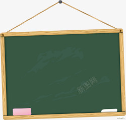 学生开学季的黑板高清图片