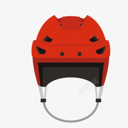 红色ABS安全头盔红色的头盔矢量图高清图片