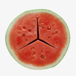清热解渴水果西瓜绿色原生态高清图片