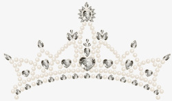 珍珠皇冠皇冠女士时尚高清图片