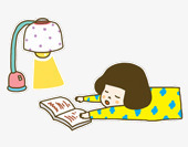 熬夜学习的人png免抠素材_新图网 https://ixintu.com 夜间学习 学习的女孩 晚上看书的人 熬夜 熬夜不脱发 熬夜工作