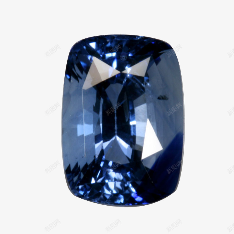 长方形水晶png免抠素材_新图网 https://ixintu.com 水晶 玻璃 蓝色 钻石 锆石 长方形水晶 饰品