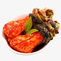 手工腌制韩国泡菜高清图片
