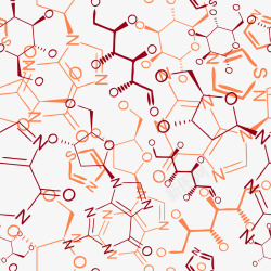 化学式背景矢量图素材