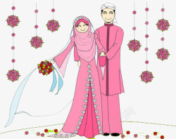 穆斯林婚礼素材