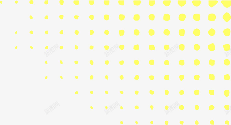 黄色圆点背景png免抠素材_新图网 https://ixintu.com 圆圈图案 斑点花纹 渐变光圈 花纹圆圈 边框纹理 黄色圆点
