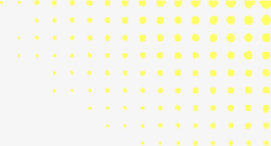 七彩渐变图案黄色圆点背景高清图片