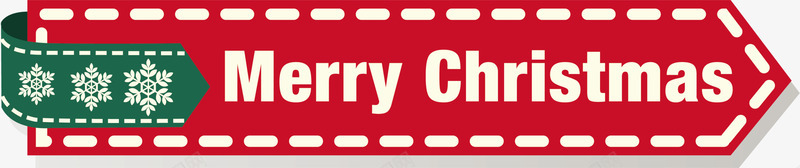 红色圣诞节标签png免抠素材_新图网 https://ixintu.com 冬天 冬季 圣诞节 圣诞节祝福语 红色标签 节日快乐 雪花