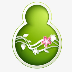 绿色葫芦素材