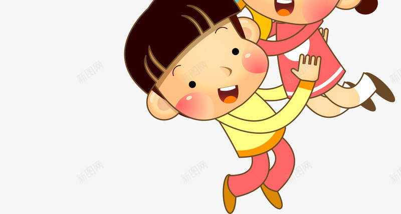 可爱卡通儿童png免抠素材_新图网 https://ixintu.com 儿童 儿童节 卡通人物 卡通儿童 卡通出场 可爱 气球 漫画儿童 设计素材