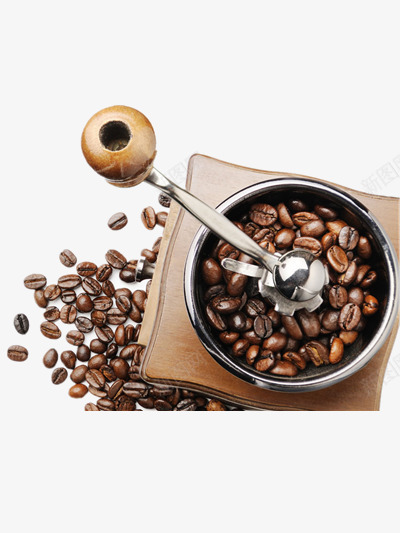 磨咖啡png免抠素材_新图网 https://ixintu.com 咖啡原材料 咖啡机 咖啡豆 品质生活