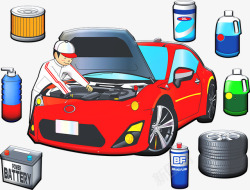 汽车保养汽车保养维修服务高清图片