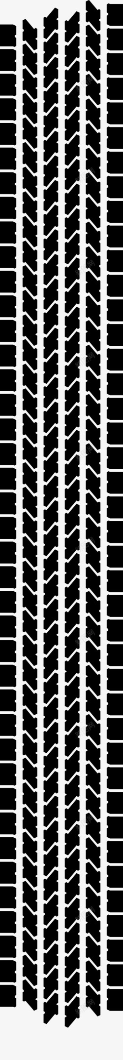汽车轨迹轮胎的痕迹创意图矢量图图标高清图片