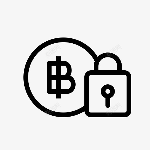 比特币货币金融锁钱安全安全货币图标png_新图网 https://ixintu.com Bitcoin currency finance lock money safe secure 安全 比特币 货币 金融 钱 锁