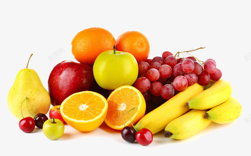 水果png免抠素材_新图网 https://ixintu.com 一堆水果 大香蕉大 桔子 梨 水果 真实水果 苹果 香蕉