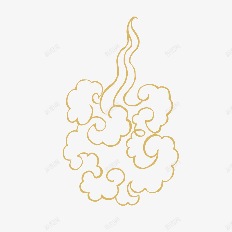 卡通简约祥云装饰广告png免抠素材_新图网 https://ixintu.com 七彩祥云 云朵 喜庆装饰 海报设计 祥云 简约文艺祥云 贺卡装饰 黑板报设计