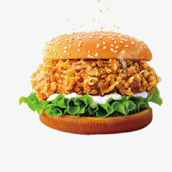 鳕鱼堡汉堡菜单宣传高清图片