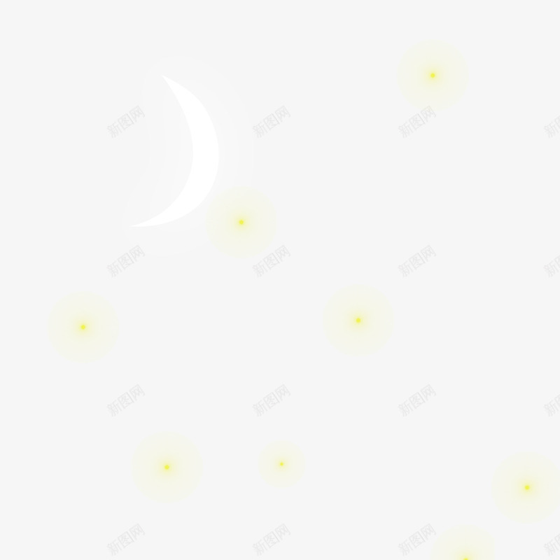 中秋的月亮与月光3png免抠素材_新图网 https://ixintu.com 中秋 星光 月 月亮 月光