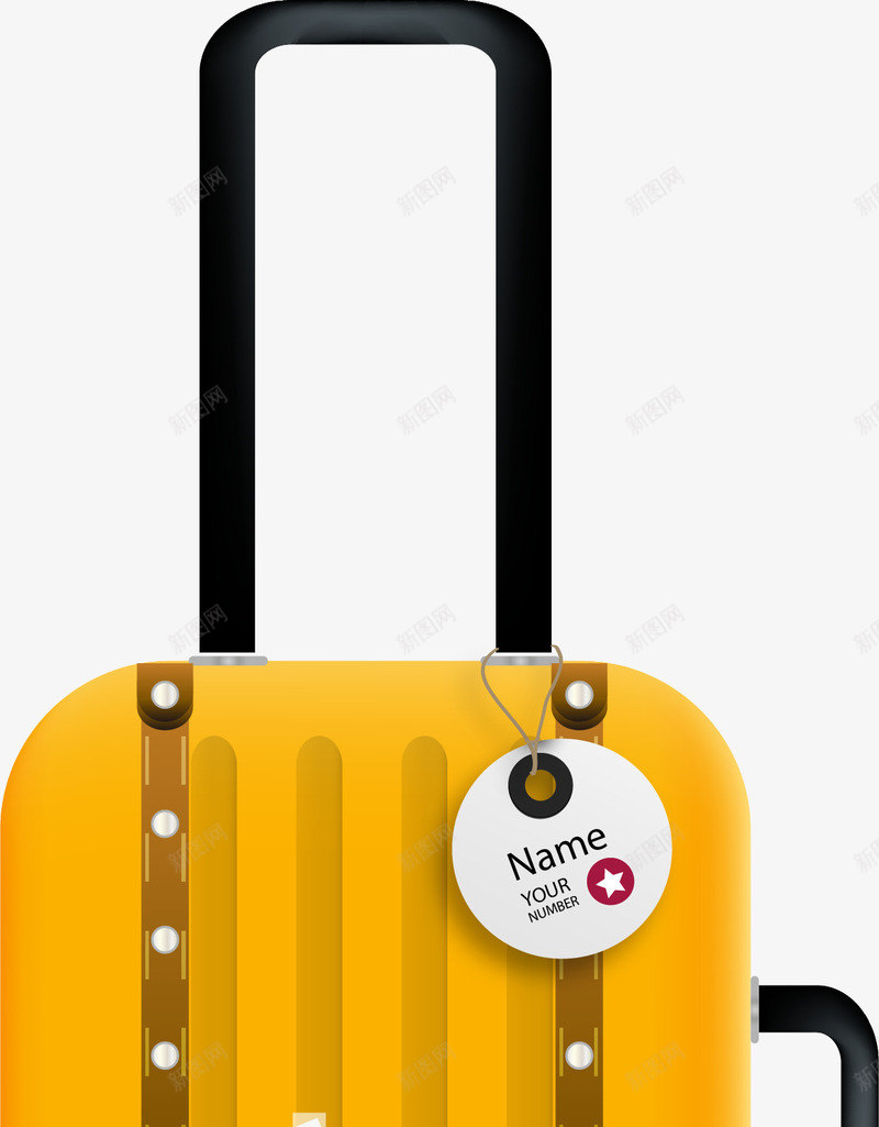 卡通手绘行李箱png免抠素材_新图网 https://ixintu.com 出差旅行 卡通拉杆箱 卡通旅行箱 手绘拉杆箱 旅游 旅行 箱包
