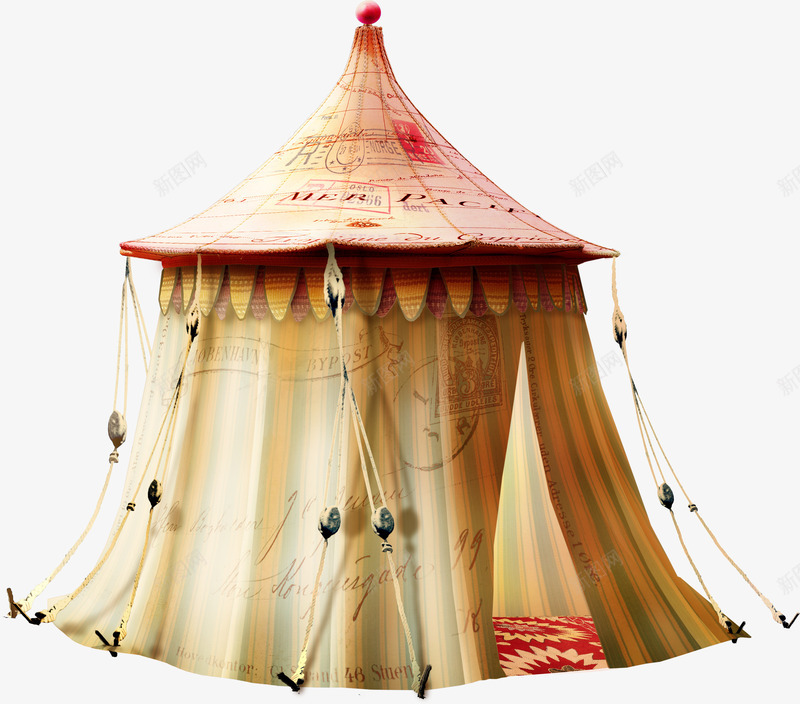 帐篷png免抠素材_新图网 https://ixintu.com 帐篷 帐篷png免费下载 蒙古包 郊外