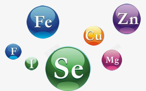微量元素png免抠素材_新图网 https://ixintu.com 分子 化学 微量元素 素材