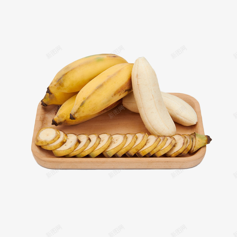 水果盘里的小米蕉和切片实物png免抠素材_新图网 https://ixintu.com 亚热带 健康 切片 小米蕉 果盘 水果 水果盘 美味 饮食