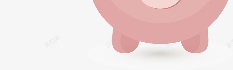 小猪png免抠素材_新图网 https://ixintu.com 卡通 小猪 手指 手绘 投资 粉色 金币