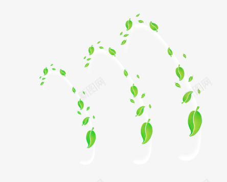 透气元素png免抠素材_新图网 https://ixintu.com 树叶 环保 绿色 透气 透气图标