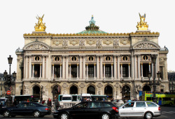 加尼叶歌剧院巴黎歌剧院高清图片