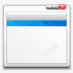 空白透明电脑对话框图标图标
