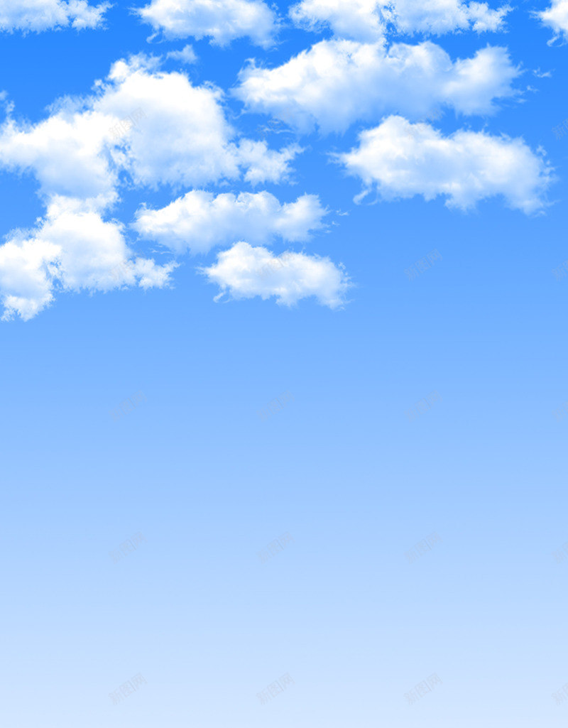 天空云朵通用背景png免抠素材_新图网 https://ixintu.com ps立面天空 全景天空 天空风景元素 白云 素材 背景 蓝天 蓝蓝天空