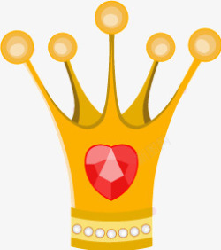 丝带公主王冠钻石卡通卡通公主王冠矢量图高清图片
