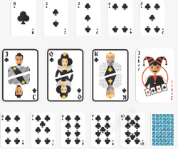 斗地主设计扑克牌高清图片