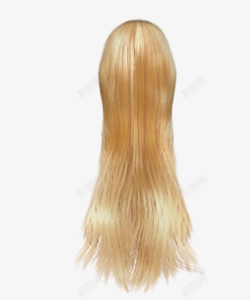 棕色女士头发长发发型假发png免抠素材_新图网 https://ixintu.com 假发 发型 头发 女士 棕色 长发