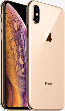 苹果金色iPhoneXS金色高清图片