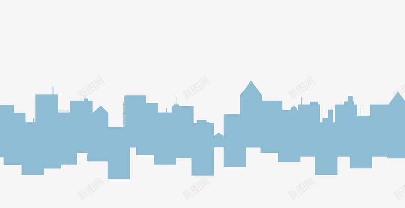 城市背景简单图png免抠素材_新图网 https://ixintu.com 城市 简单 背景