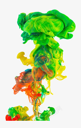 多彩烟雾png免抠素材_新图网 https://ixintu.com 抽象画 现代抽象画 绿色 蘑菇云