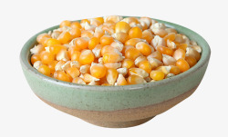 粘玉米粒玉米碴素材
