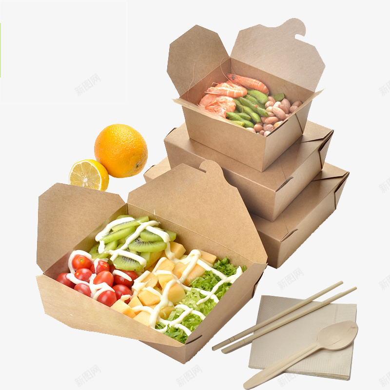 水果沙拉便当png免抠素材_新图网 https://ixintu.com 一次性 便当盒 创意 包装 外卖 外卖包装 平面 平面包装 橙子 水果 水果沙拉便当 设计
