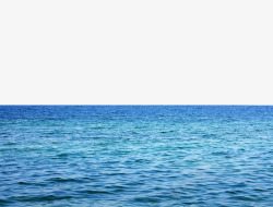 蓝色海面水面泛起微波的海面高清图片