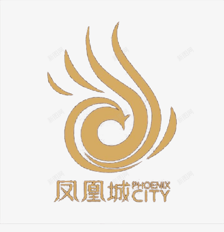 房地产LOGO图标png_新图网 https://ixintu.com logo 房地产 棕色