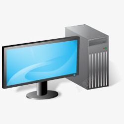 工作站电脑类工作站计算机硬件和网络高清图片
