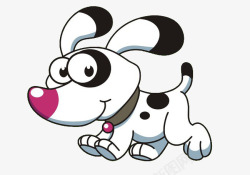 黑白斑点狗犬可爱小狗斑点狗高清图片