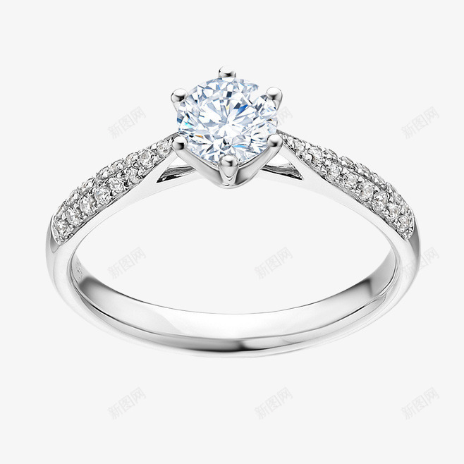 珠宝结婚戒指png免抠素材_新图网 https://ixintu.com 产品实物 结婚戒指 钻石