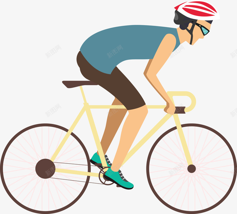 自行车职业选手png免抠素材_新图网 https://ixintu.com nb 单车 卡通人 卡通骑车的人 极限单车 矢量骑车的人 职业性格 职员选手 自行车 运动 骑自行车 骑车 骑车人