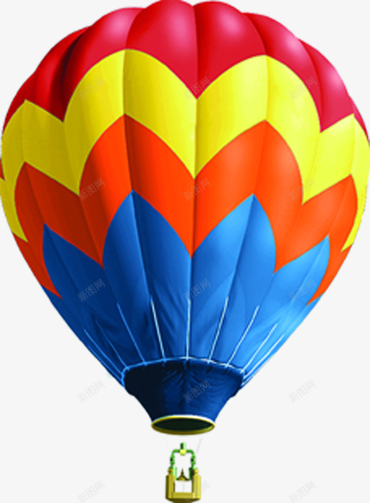 春夏美景热气球装饰png免抠素材_新图网 https://ixintu.com 热气球 空气球 美景 装饰