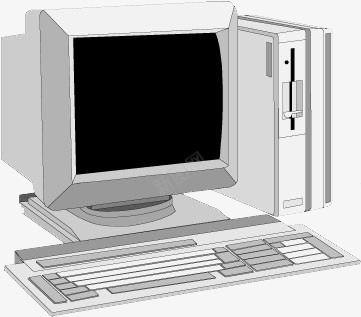 台式计算机png免抠素材_新图网 https://ixintu.com 台式 台式计算机 电脑 计算机