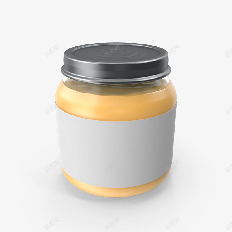婴儿食品罐png免抠素材_新图网 https://ixintu.com jar 健康的 婴儿 婴儿食品 孩子 泥 玻璃 玻璃器皿 空瓶 营养 食物 餐